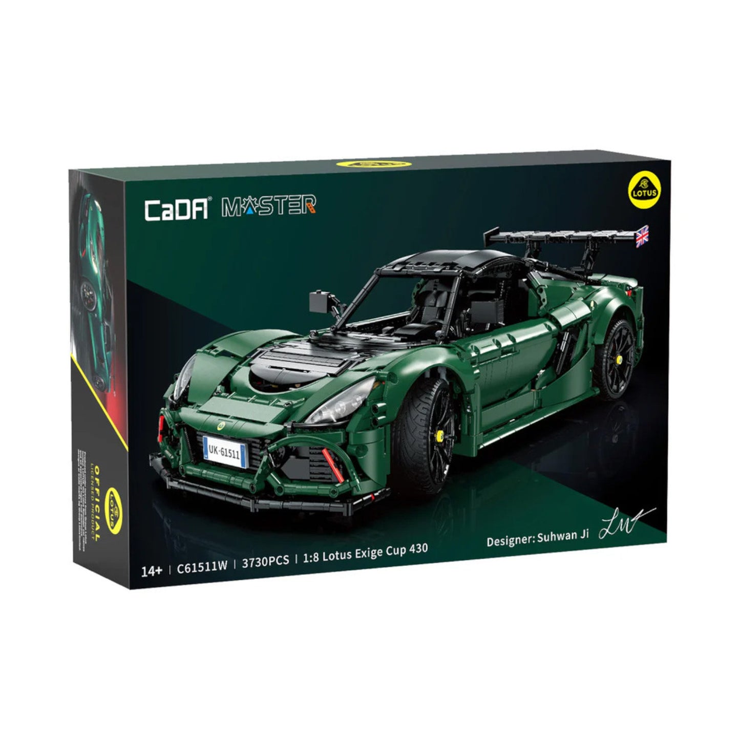 CaDA Lotus Exige Cup 430 Car 1:8 3D Puzzle 3730 Pieces C61511W Alternate 8