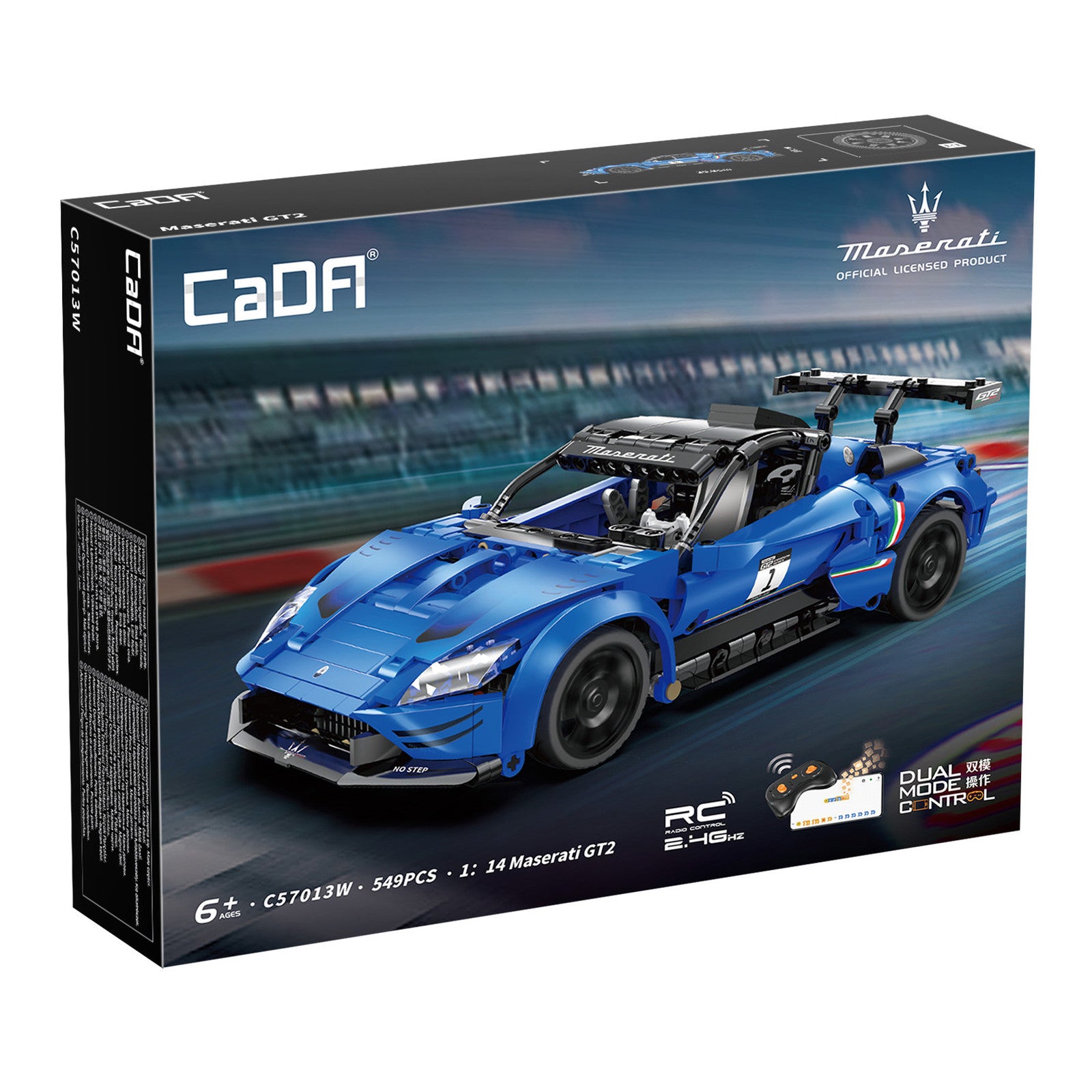 CaDA Maserati MC20 GT2 Race Car 1:14 3D Puzzle 549 Pieces C57013W Alternate 2