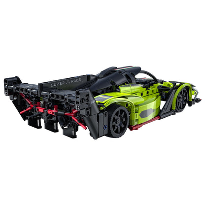 CaDA Phantom Wing Sports Car 3D Puzzle 395 Pieces C51303W Alternate 1