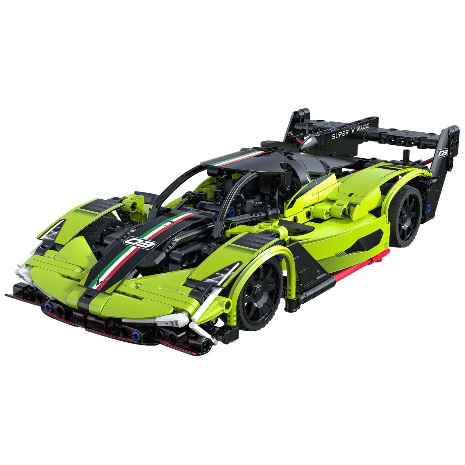 CaDA Phantom Wing Sports Car 3D Puzzle 395 Pieces C51303W Alternate 2