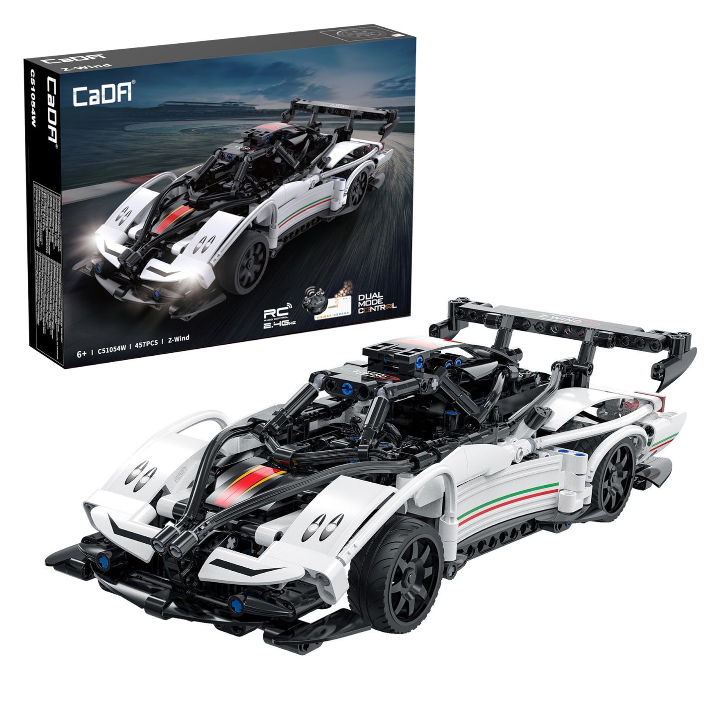 CaDA RC Z-Wind Super Car 3D Puzzle 457 Pieces C51054W