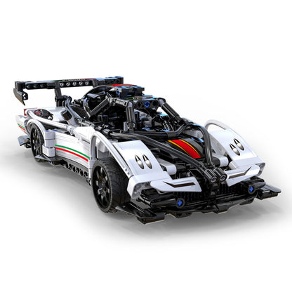 CaDA RC Z-Wind Super Car 3D Puzzle 457 Pieces C51054W Alternate 4