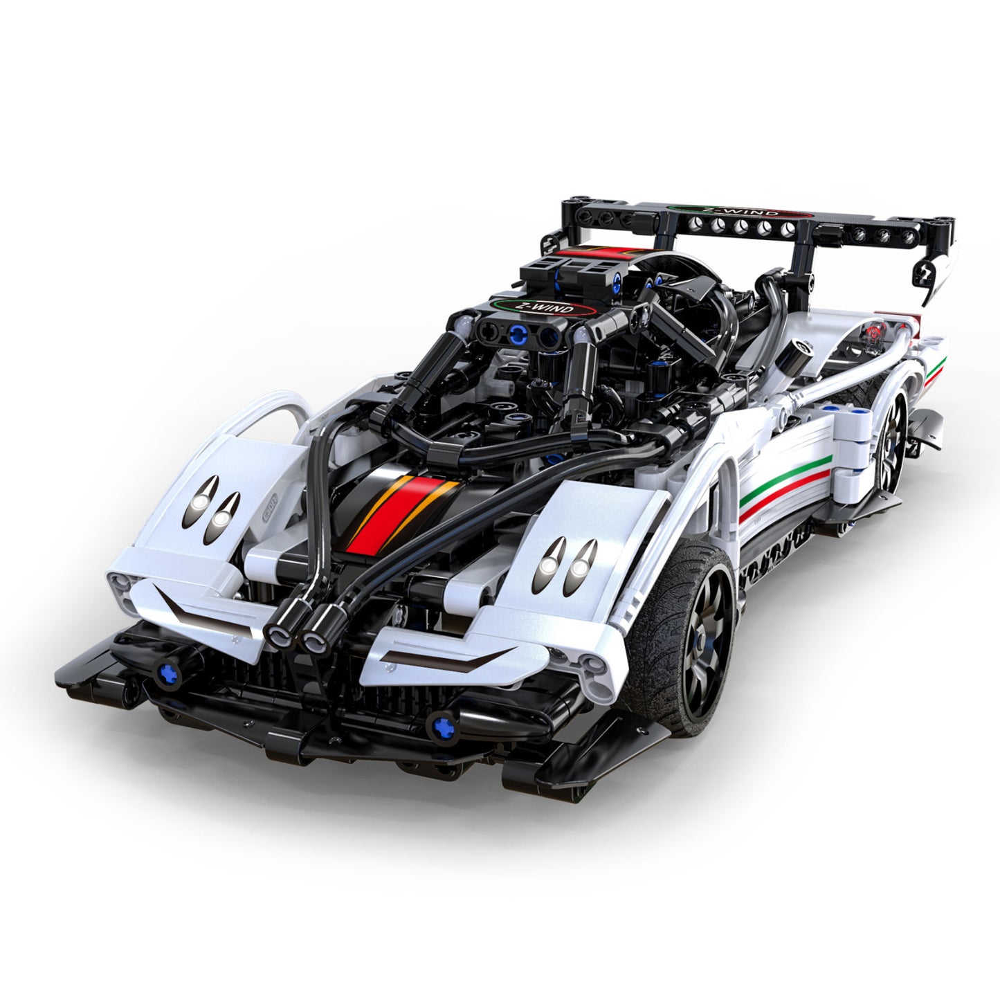 CaDA RC Z-Wind Super Car 3D Puzzle 457 Pieces C51054W Alternate 6