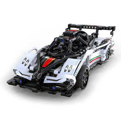 CaDA RC Z-Wind Super Car 3D Puzzle 457 Pieces C51054W Alternate 6