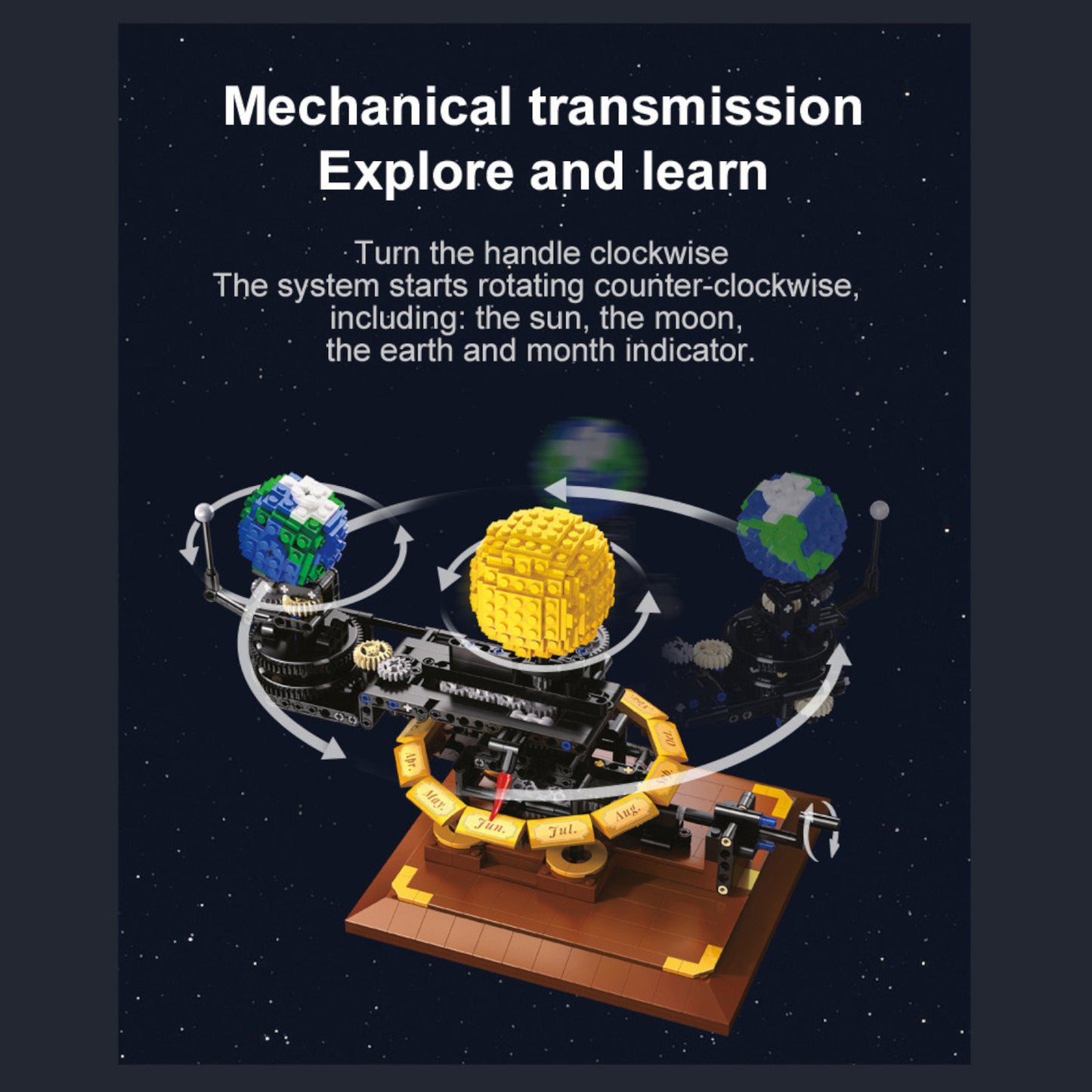 CaDA The Solar System 3D Puzzle 865 Pieces C71004W Alternate 2