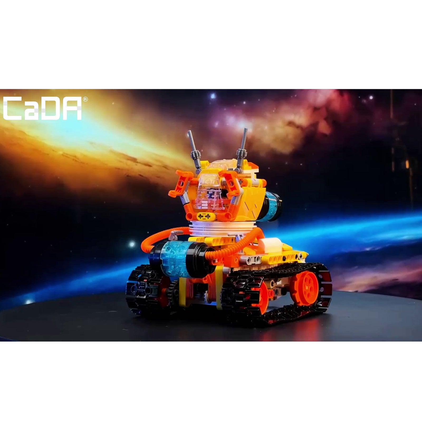 CaDA W-Bot Code Robot 3-in-1 3D Puzzle 455 Pieces C83003W Alternate 10