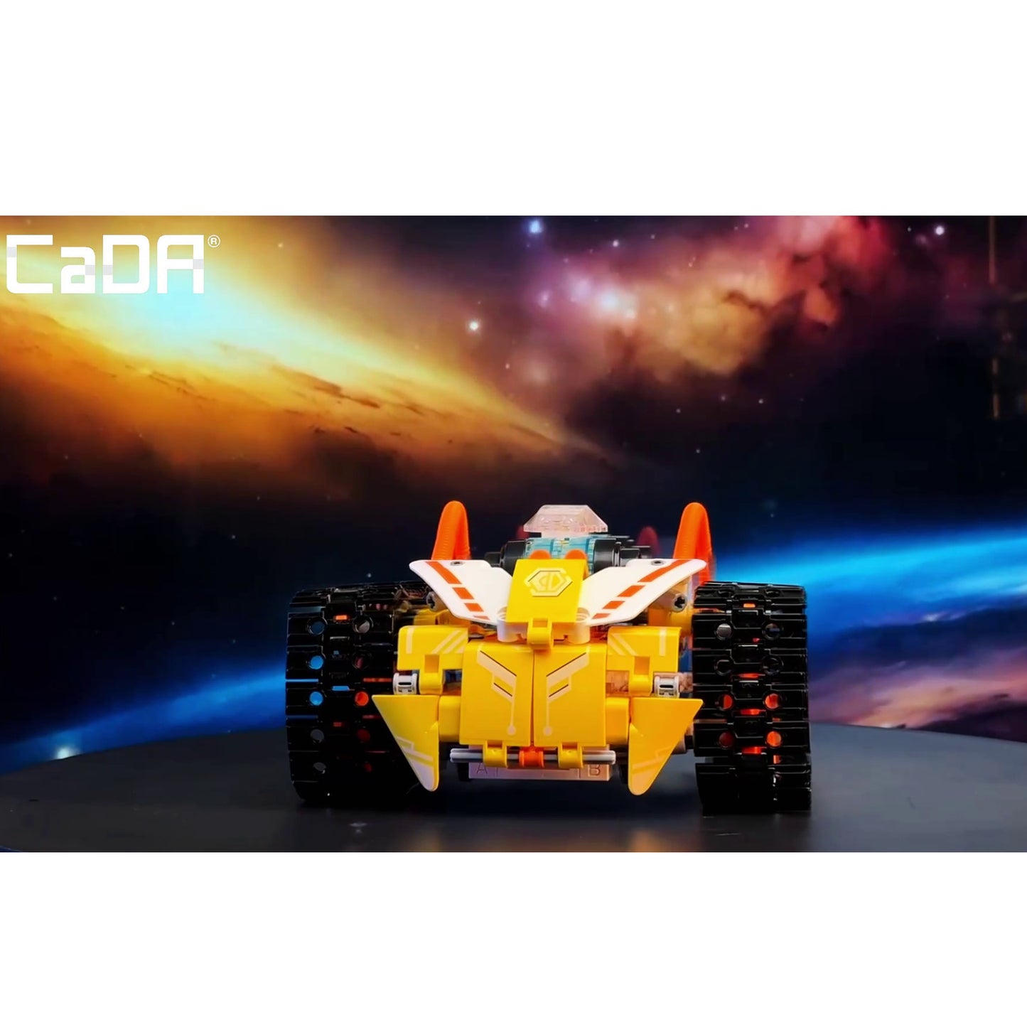 CaDA W-Bot Code Robot 3-in-1 3D Puzzle 455 Pieces C83003W Alternate 11