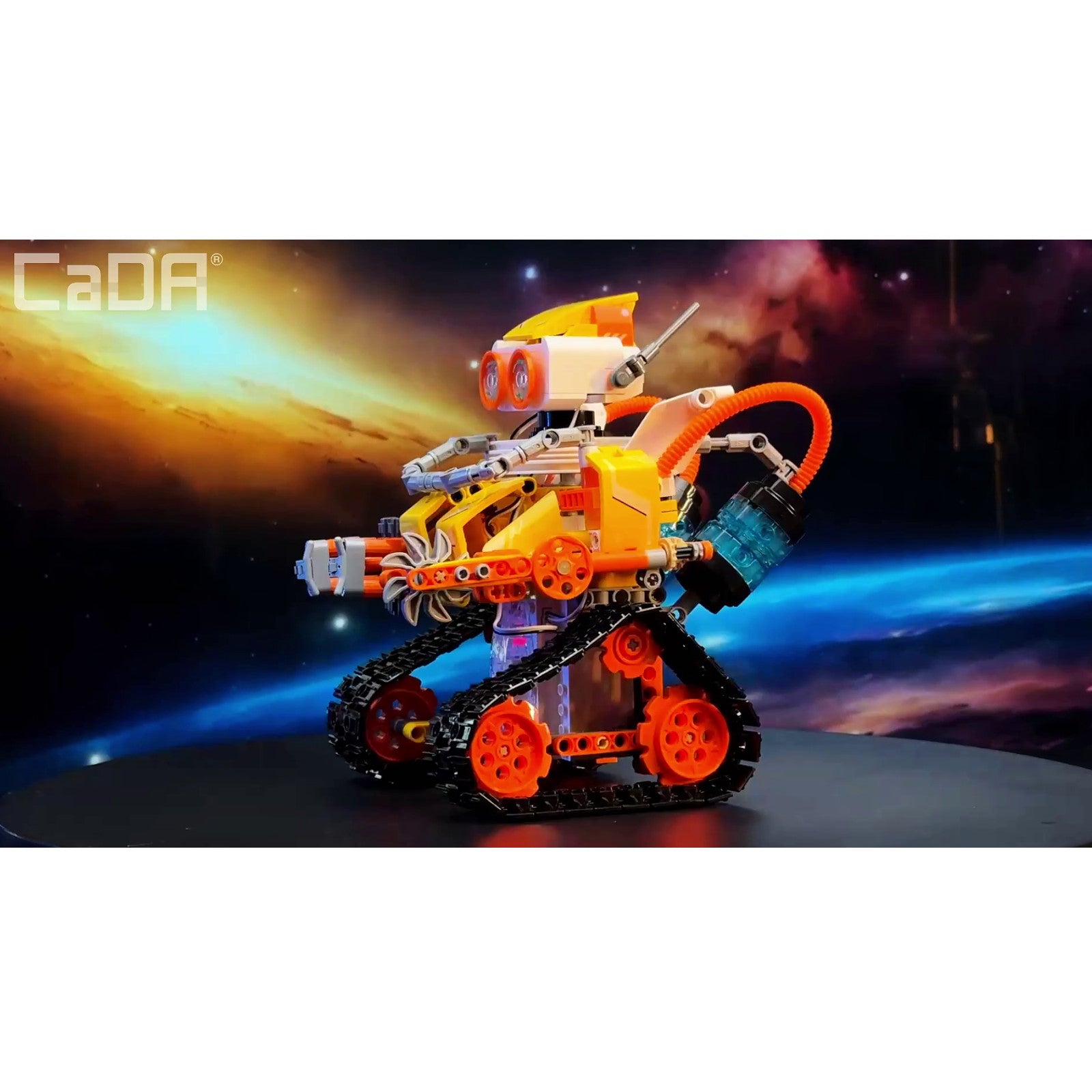 CaDA W-Bot Code Robot 3-in-1 3D Puzzle 455 Pieces C83003W Alternate 6