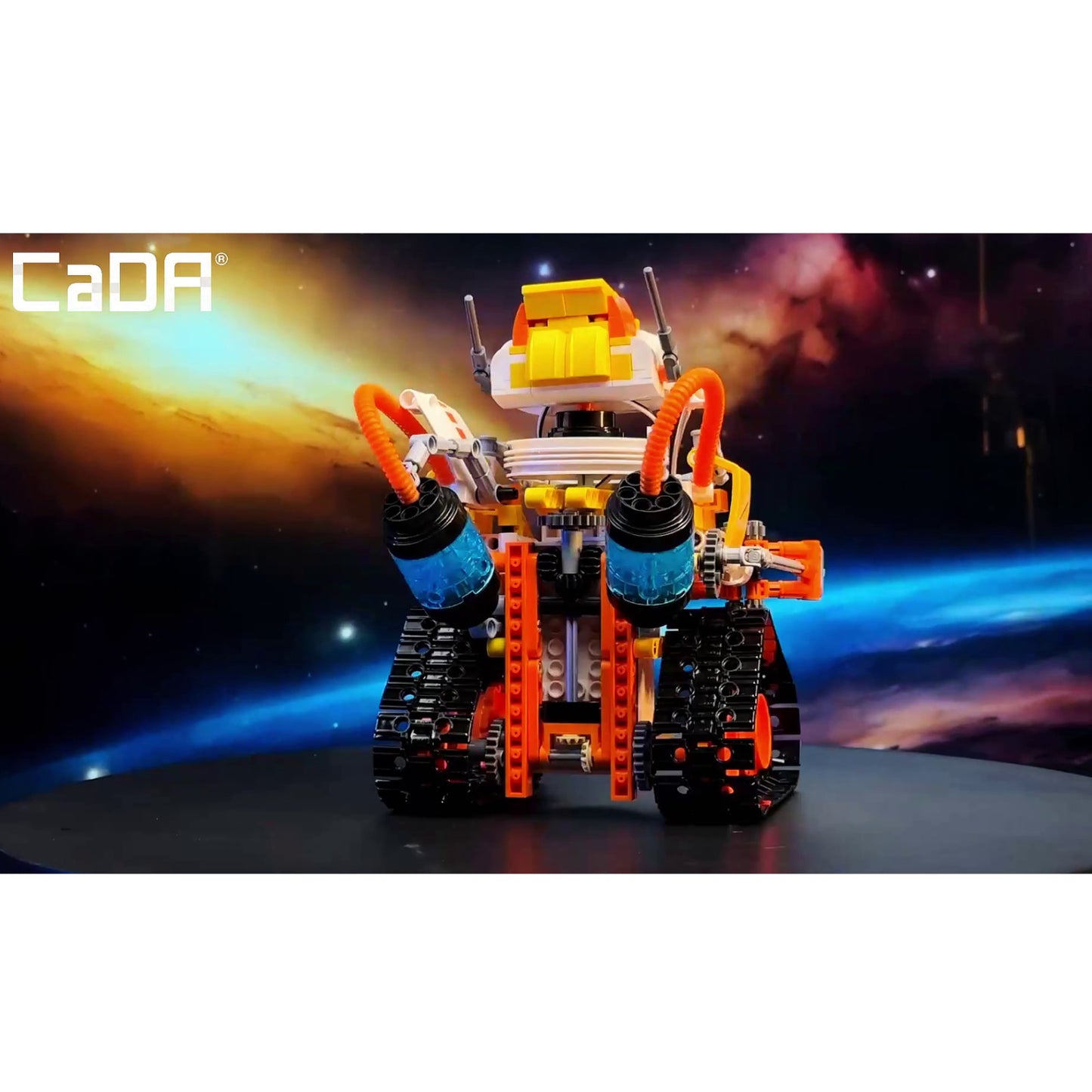 CaDA W-Bot Code Robot 3-in-1 3D Puzzle 455 Pieces C83003W Alternate 7
