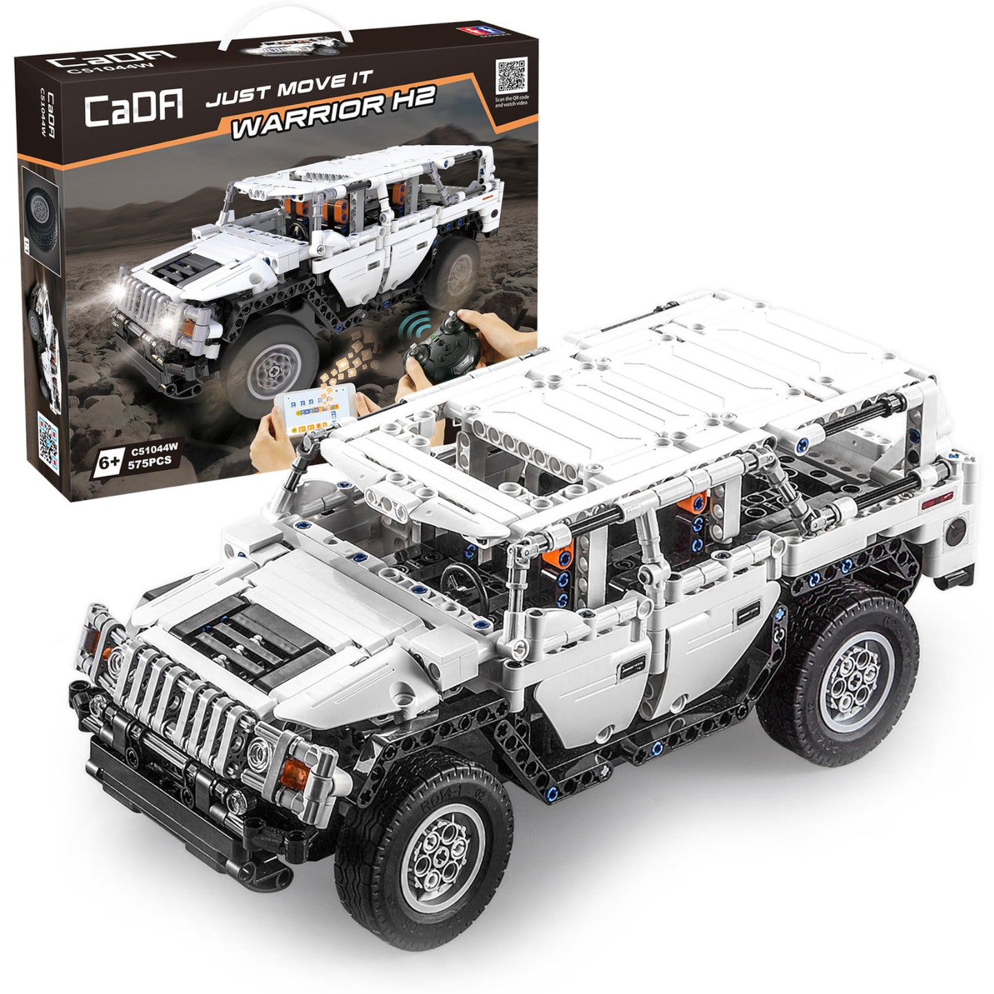 CaDA Warrior H2 Off-Roader 3D Puzzle 575 Pieces C51044W
