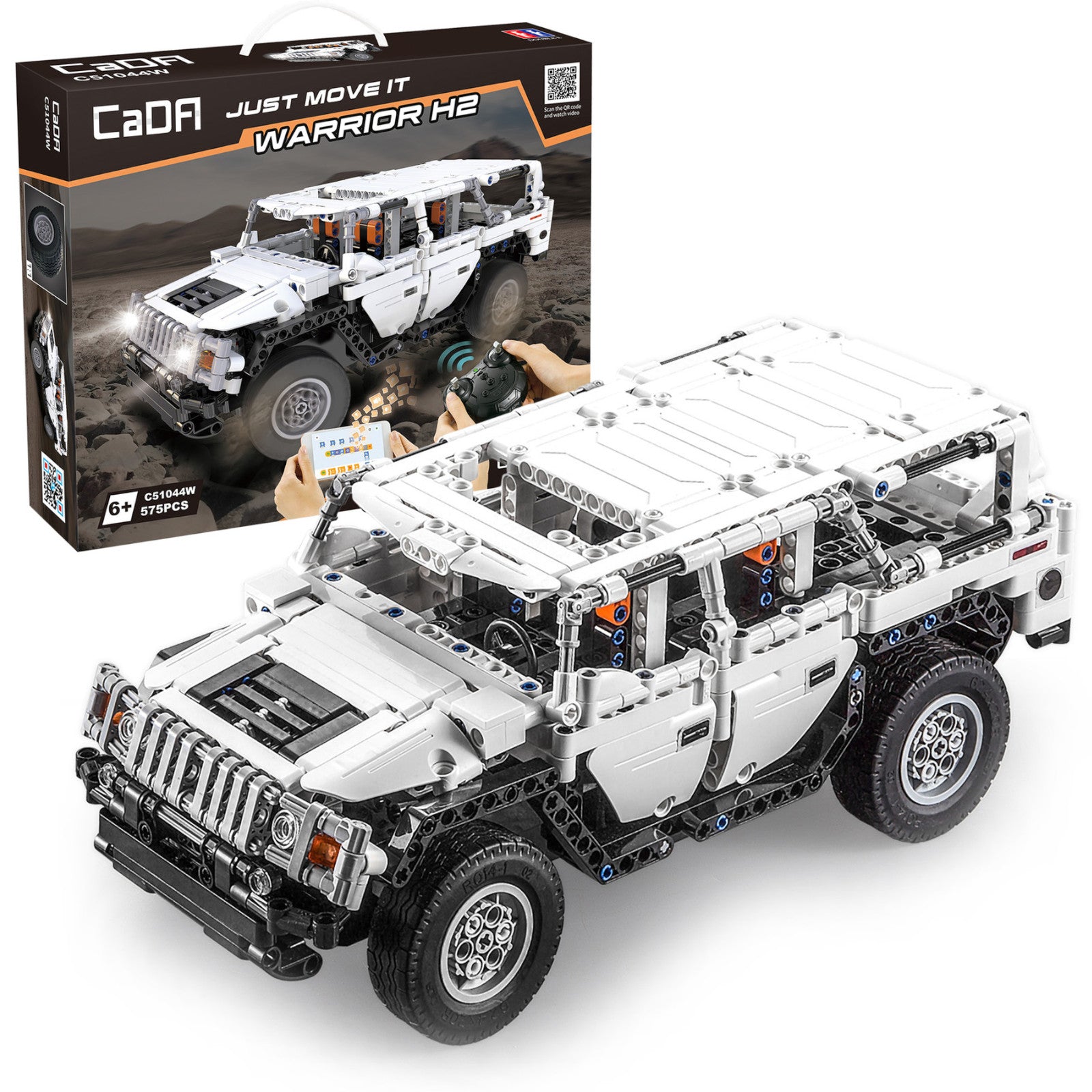 CaDA Warrior H2 Off-Roader 3D Puzzle 575 Pieces C51044W