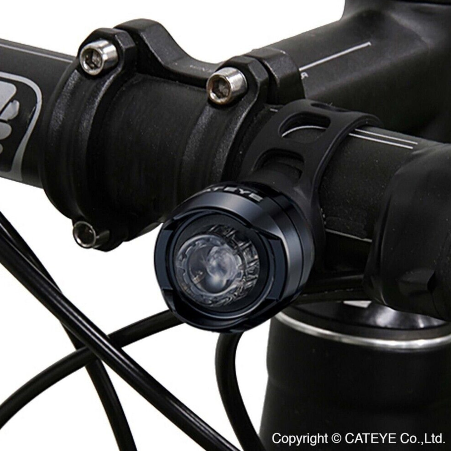 Cateye Orb Front Front Bike Light Black Alternate 1