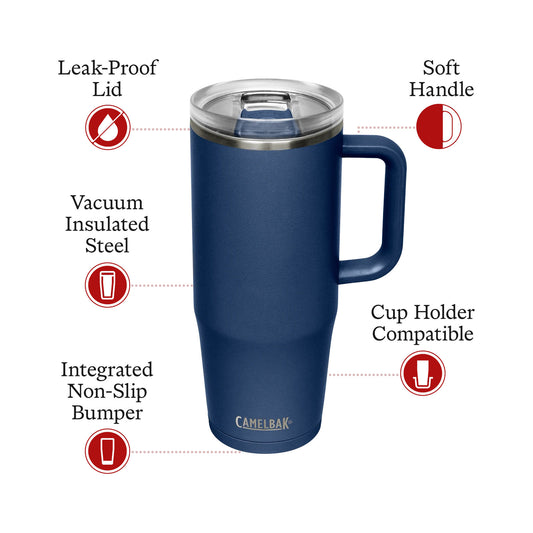 Camelbak Thrive Mug Vss 1L Navy Blue Bike Water Bottle