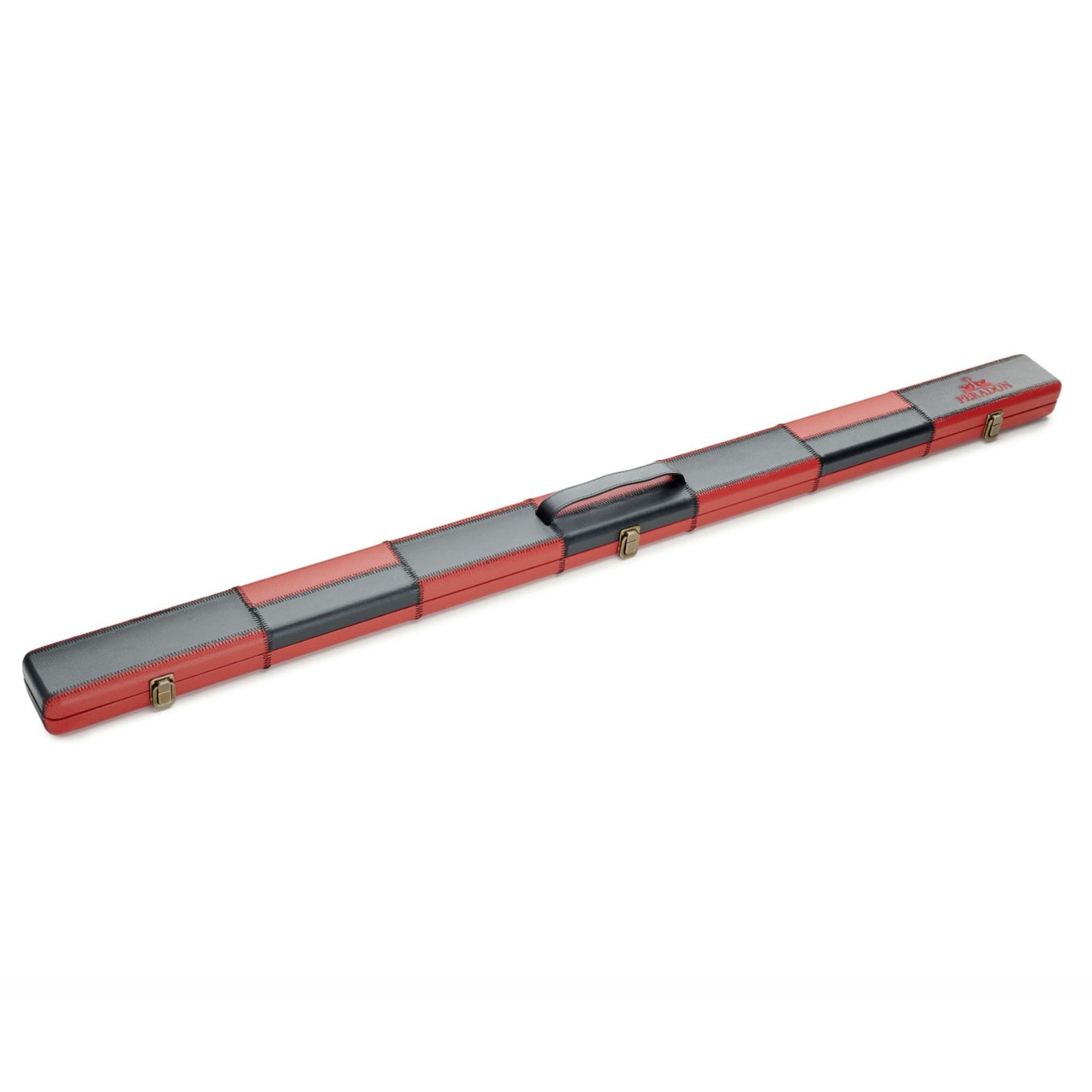 Peradon Patchwork Leatherette Pool Cue for 3/4 Snooker Cue Case