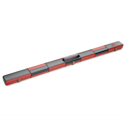 Peradon Patchwork Leatherette Pool Cue for 3/4 Snooker Cue Case