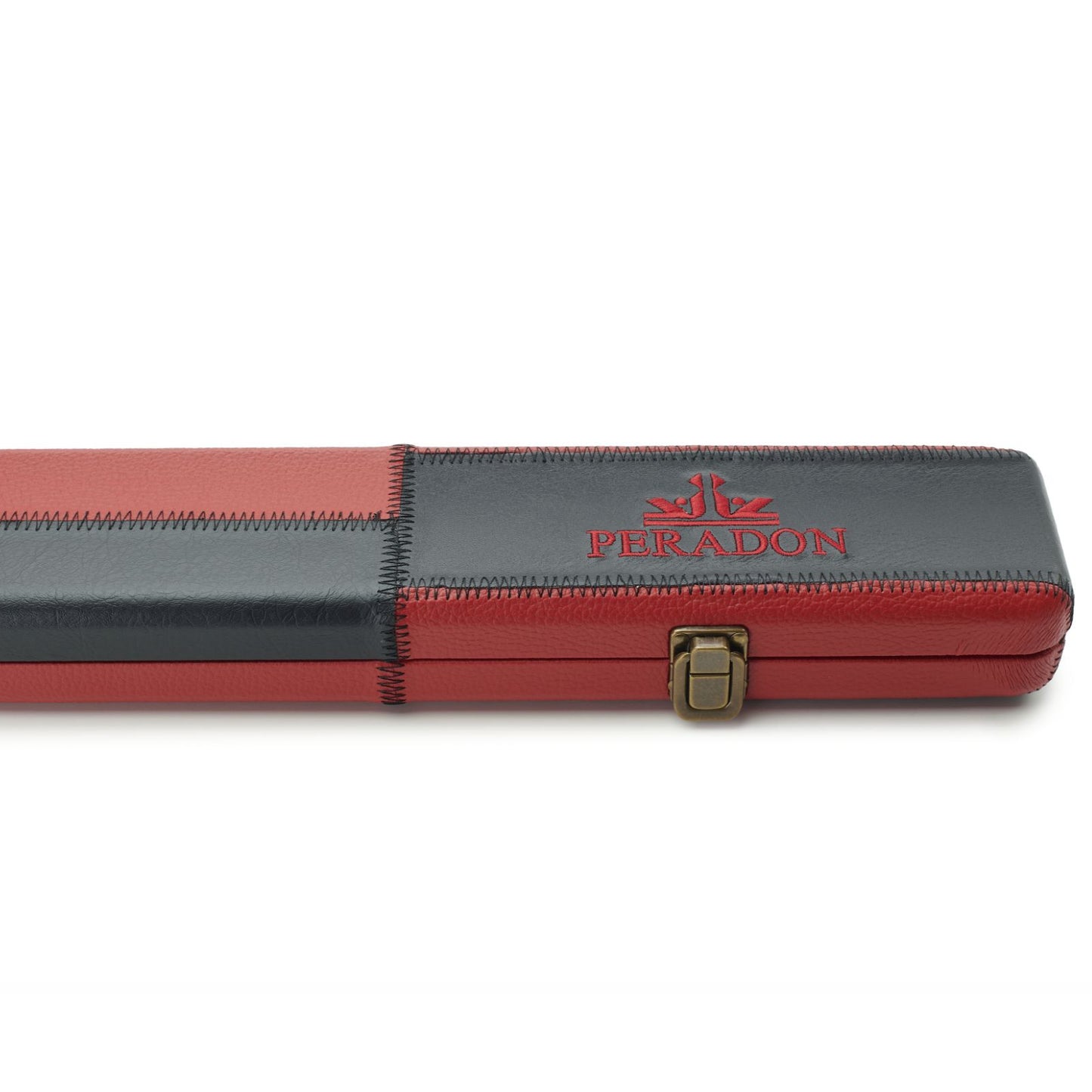 Peradon Patchwork Leatherette Pool Cue for 3/4 Snooker Cue Case Alternate 1