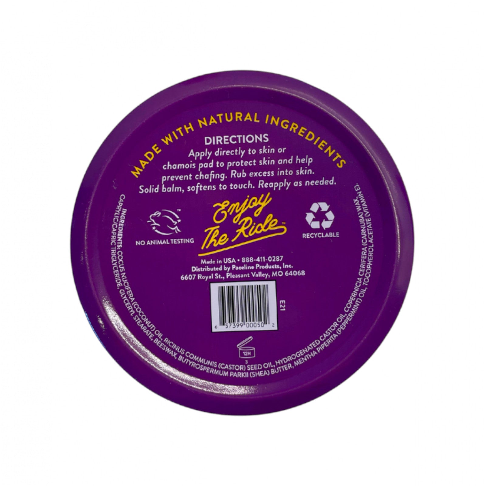 Chamois Butt'r Ultra Endurance Anti-Chafe Balm 5oz / 142g Cycling Short Chamois Cream Alternate 3