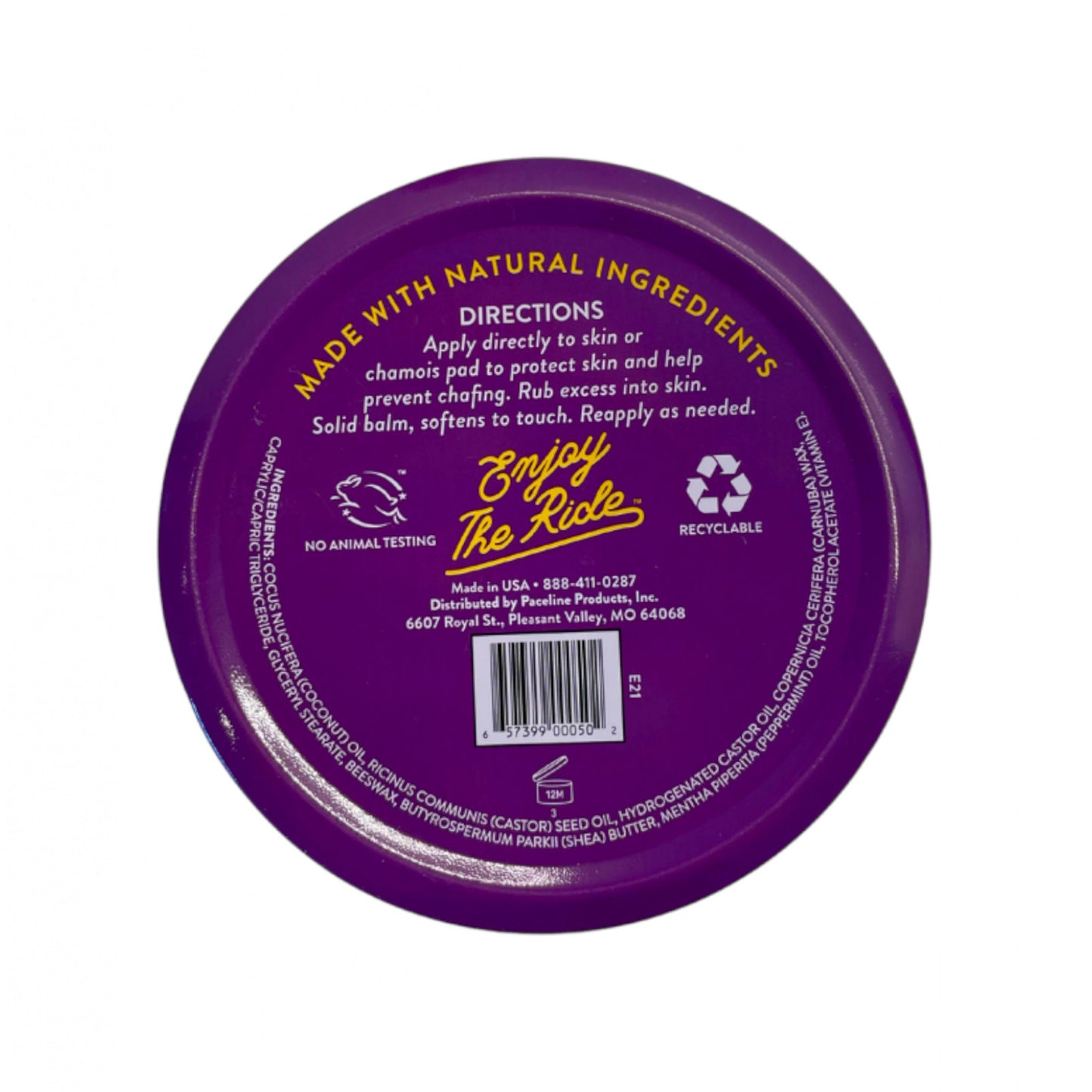 Chamois Butt'r Ultra Endurance Anti-Chafe Balm 5oz / 142g Cycling Short Chamois Cream Alternate 4