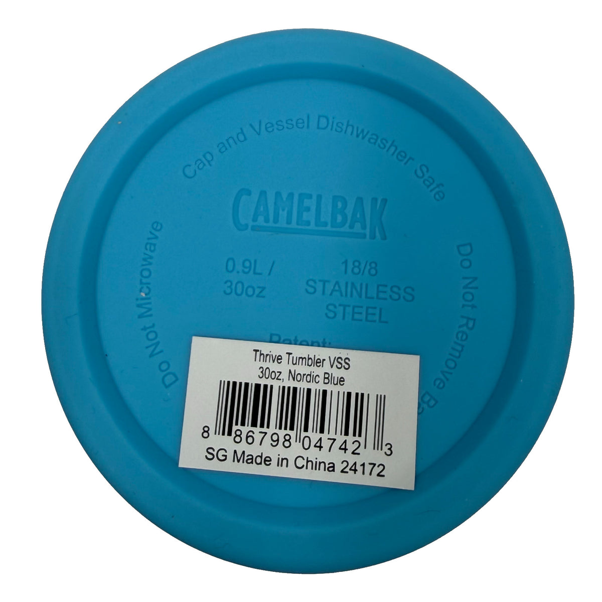 Camelbak Thrive Tumbler VSS 30oz / 900ml Nordic Blue Stainless Steel Camping Flask Alternate 10
