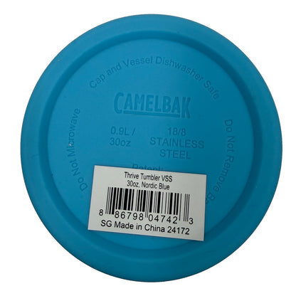 Camelbak Thrive Tumbler VSS 30oz / 900ml Nordic Blue Stainless Steel Camping Flask Alternate 10