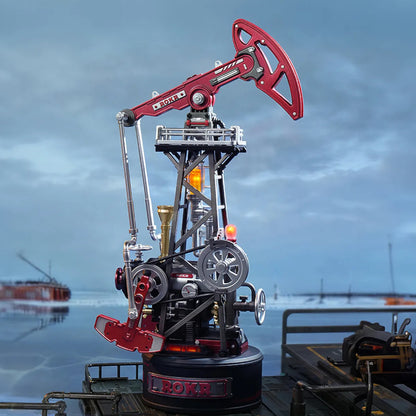 ROKR Oil Pump Jack Mechanical 3D Puzzle CGL03 3D Puzzle Alternate 2