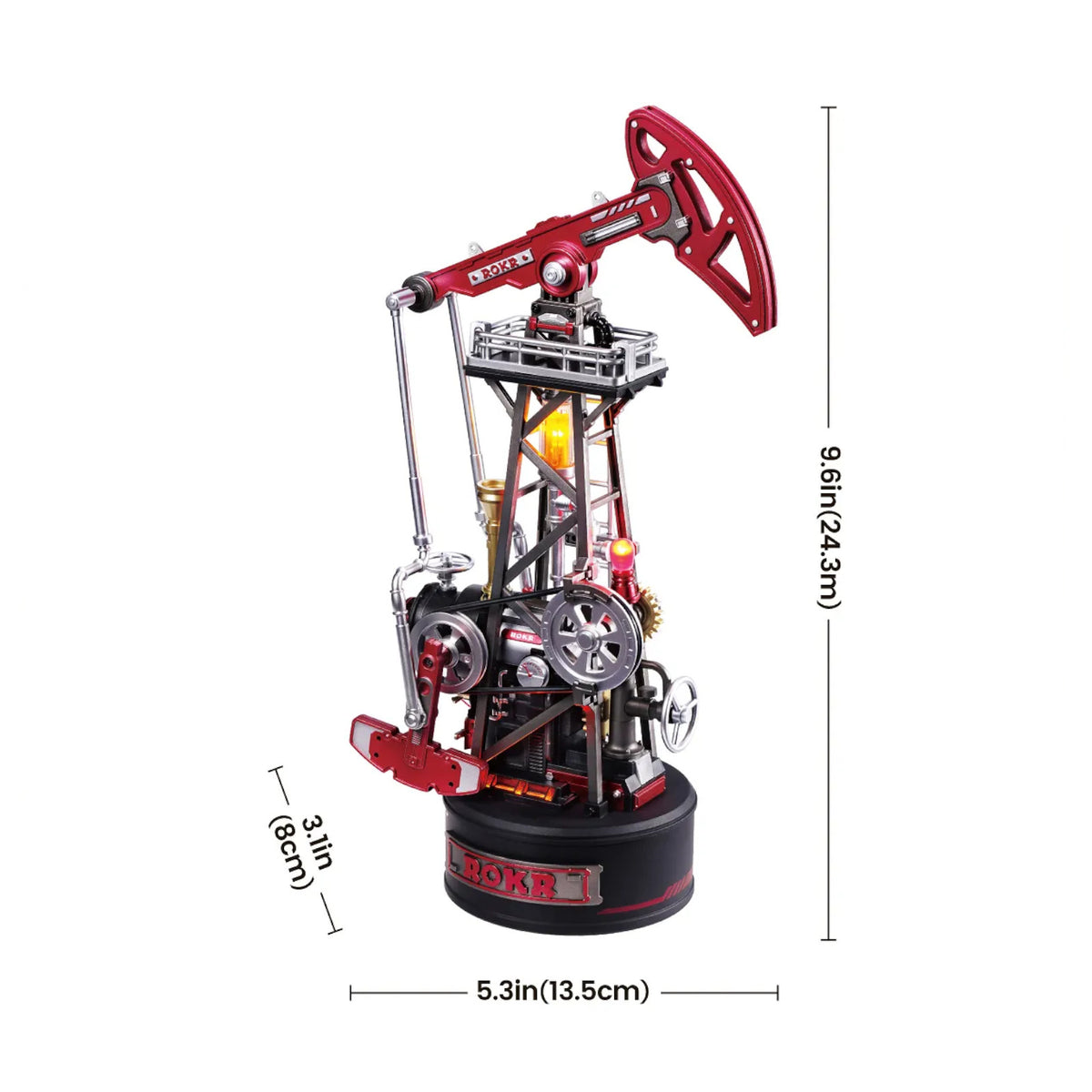 ROKR Oil Pump Jack Mechanical 3D Puzzle CGL03 3D Puzzle Alternate 7