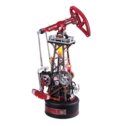 ROKR Oil Pump Jack Mechanical 3D Puzzle CGL03 3D Puzzle Alternate 1