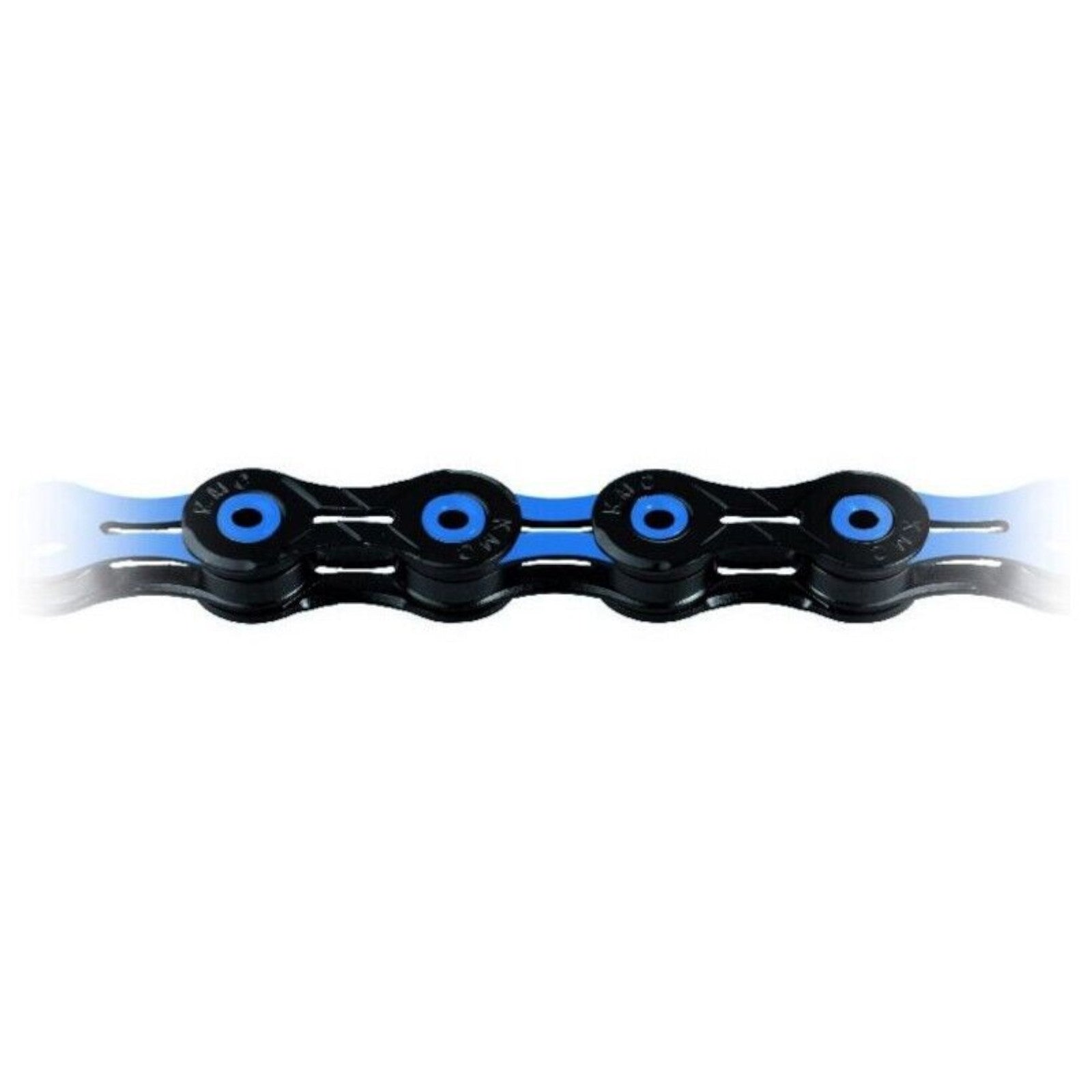 KMC X10 SL DLC 10 Speed Bike Chain Black/Blue Alternate 1