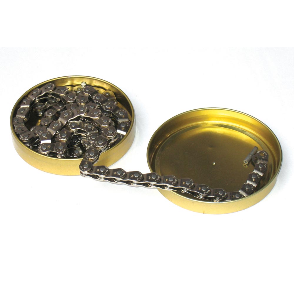 Gusset Slink Chrome Plated Singlespeed Bike Chain