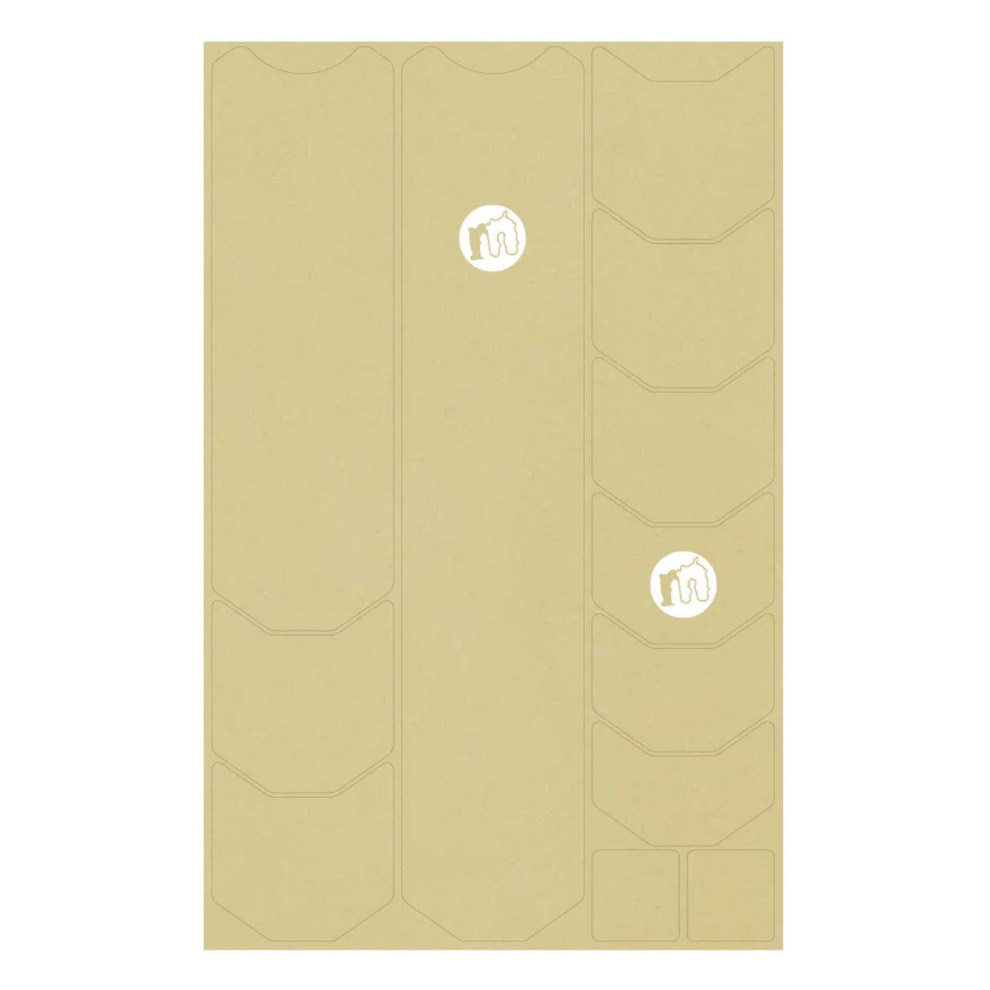 Mucky Nutz Skinz Frame Clear Bike Protective Tape