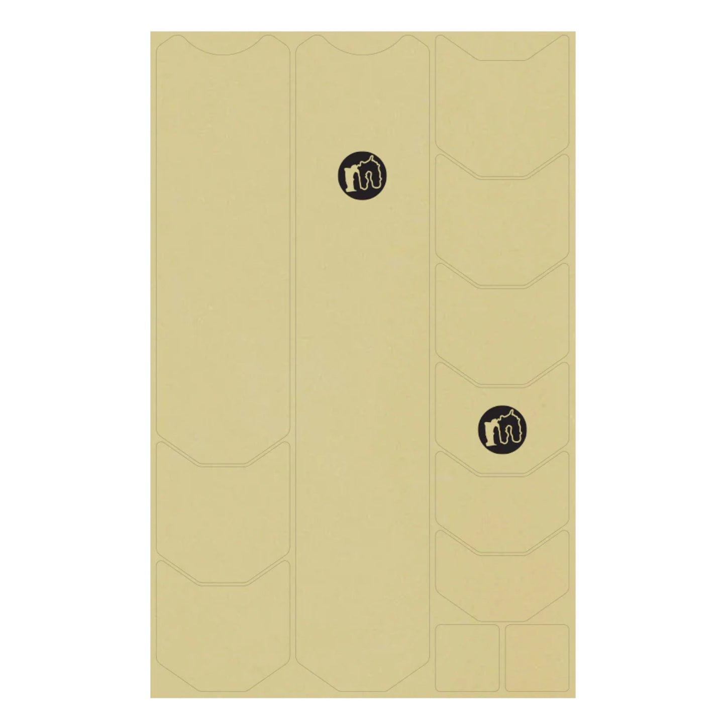 Mucky Nutz Skinz Frame Clear Bike Protective Tape