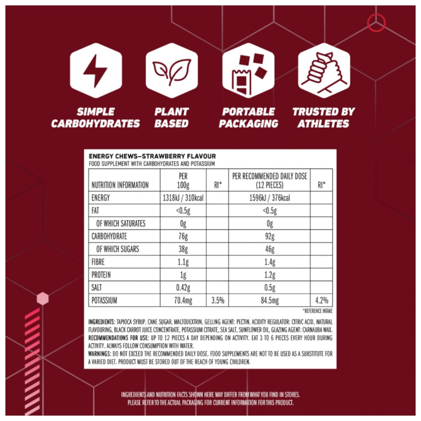 Clif Blok Energy Chews Sports Energy Bar Alternate 2