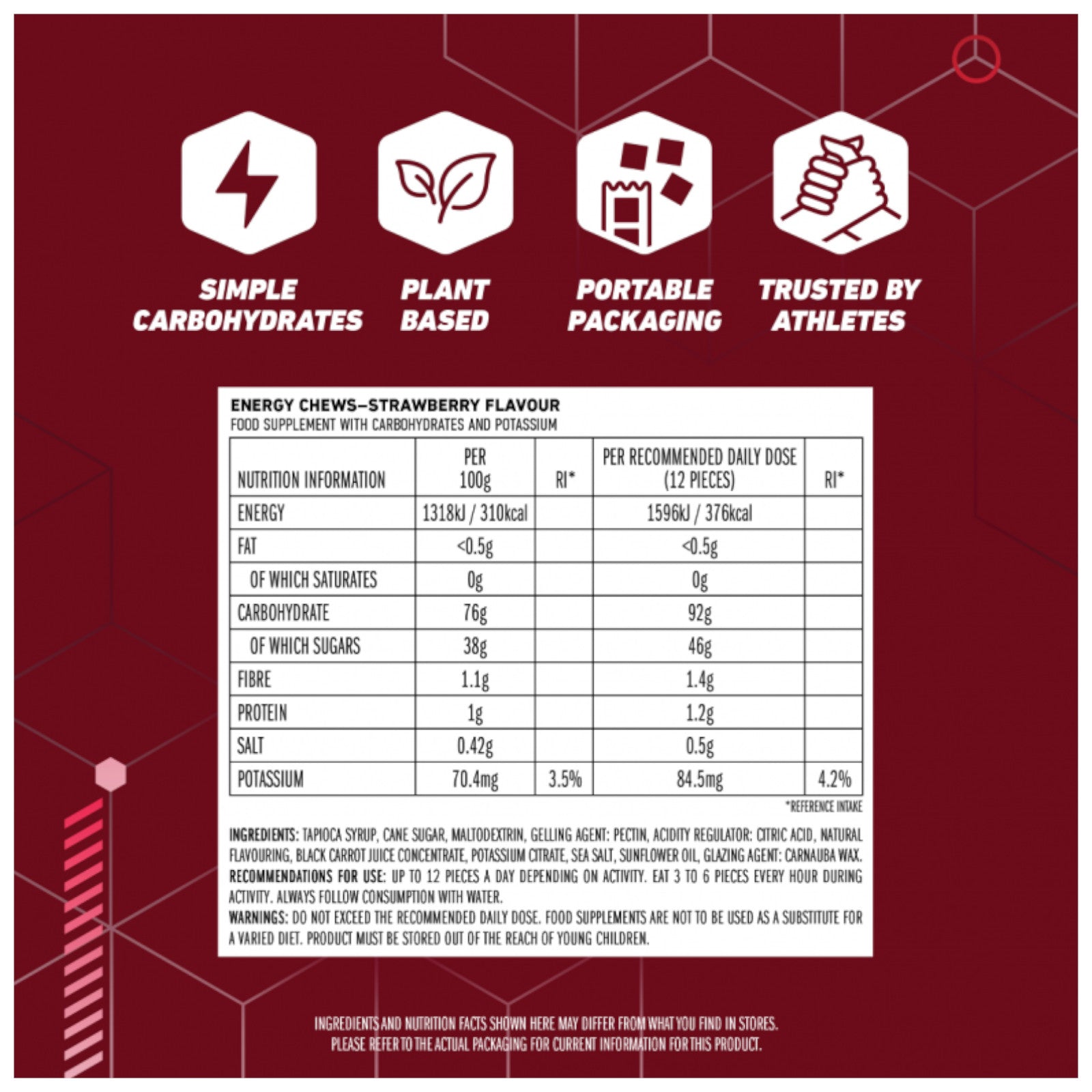 Clif Blok Energy Chews Sports Energy Bar Alternate 2