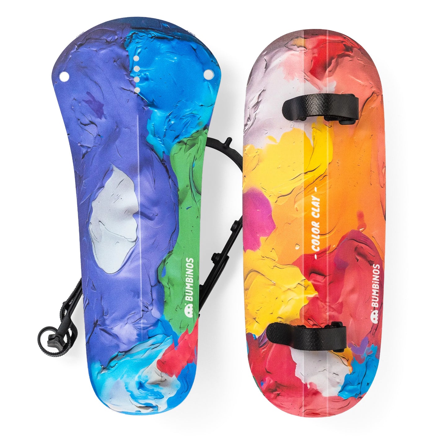 Bumbinos Splash Pack Colour Clay Clip On Kid's Bike Mudguard Set