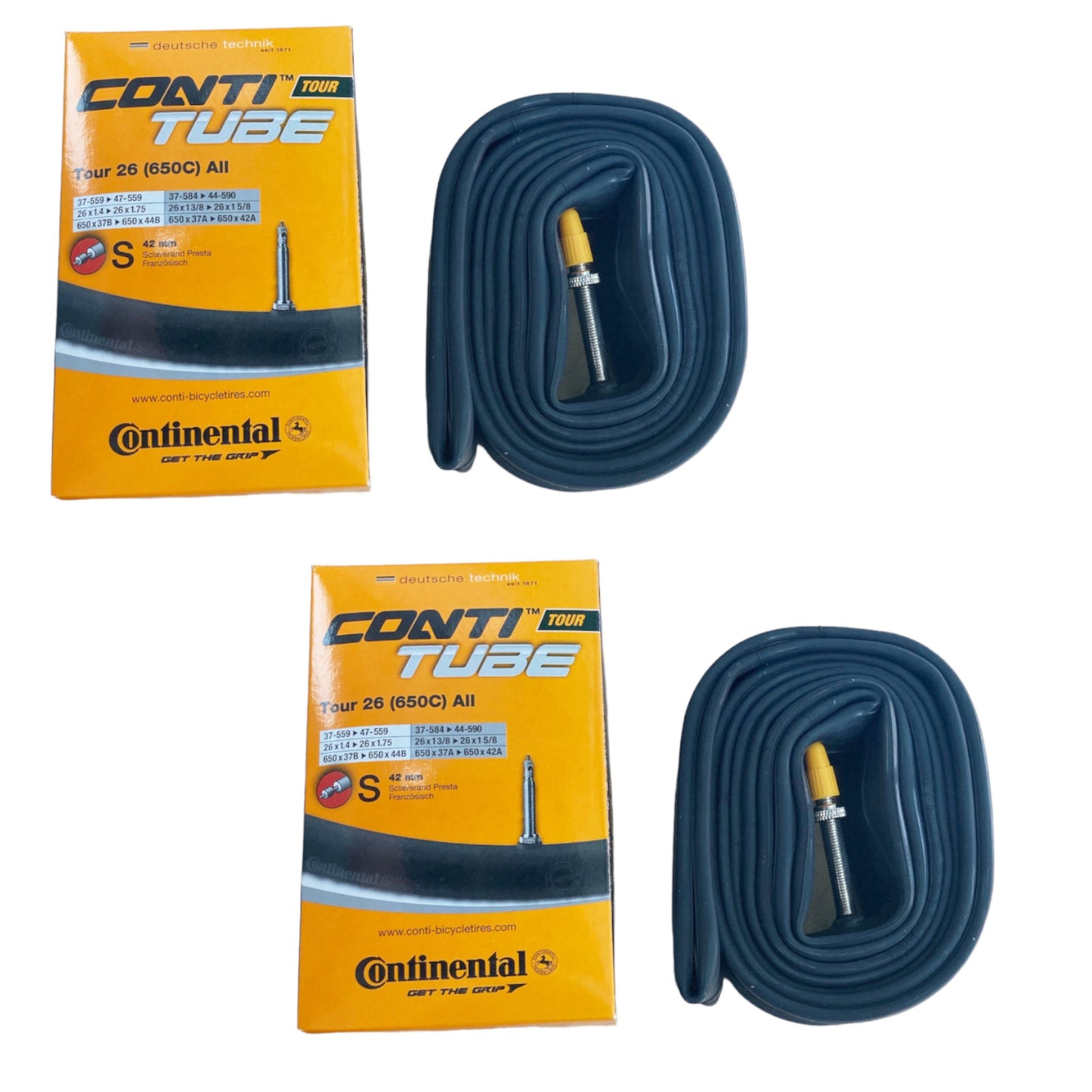 Continental Tour 26x1.4-1.75" 26 Zoll Presta Ventil Fahrradschlauch