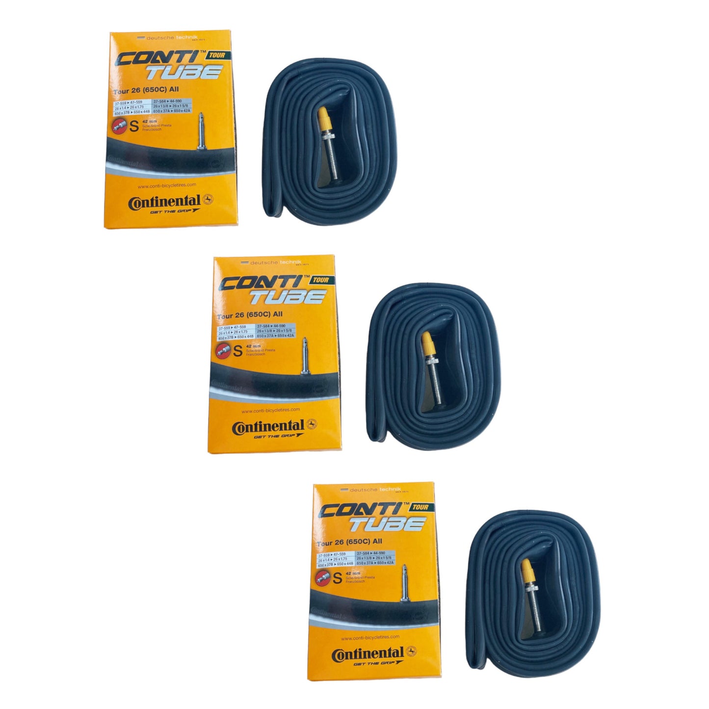 Continental Tour 26x1.4-1.75" 26 Zoll Presta Ventil Fahrradschlauch