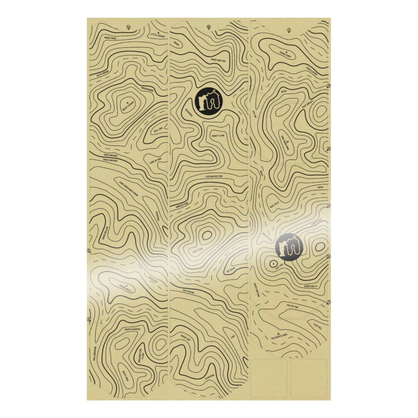 Mucky Nutz Skinz Frame Contours Bike Protective Tape