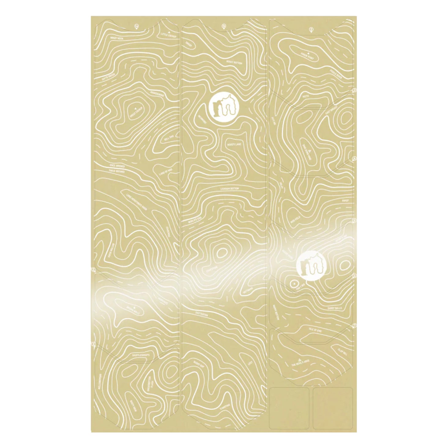 Mucky Nutz Skinz Frame Contours Bike Protective Tape