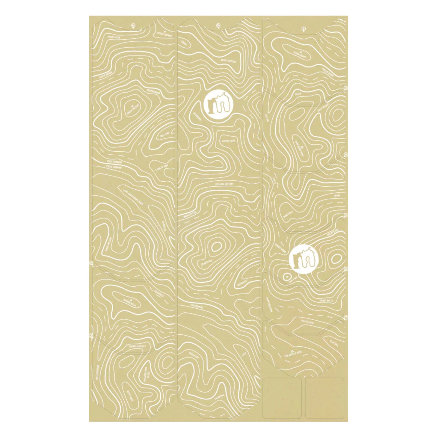 Mucky Nutz Skinz Frame Contours Bike Protective Tape