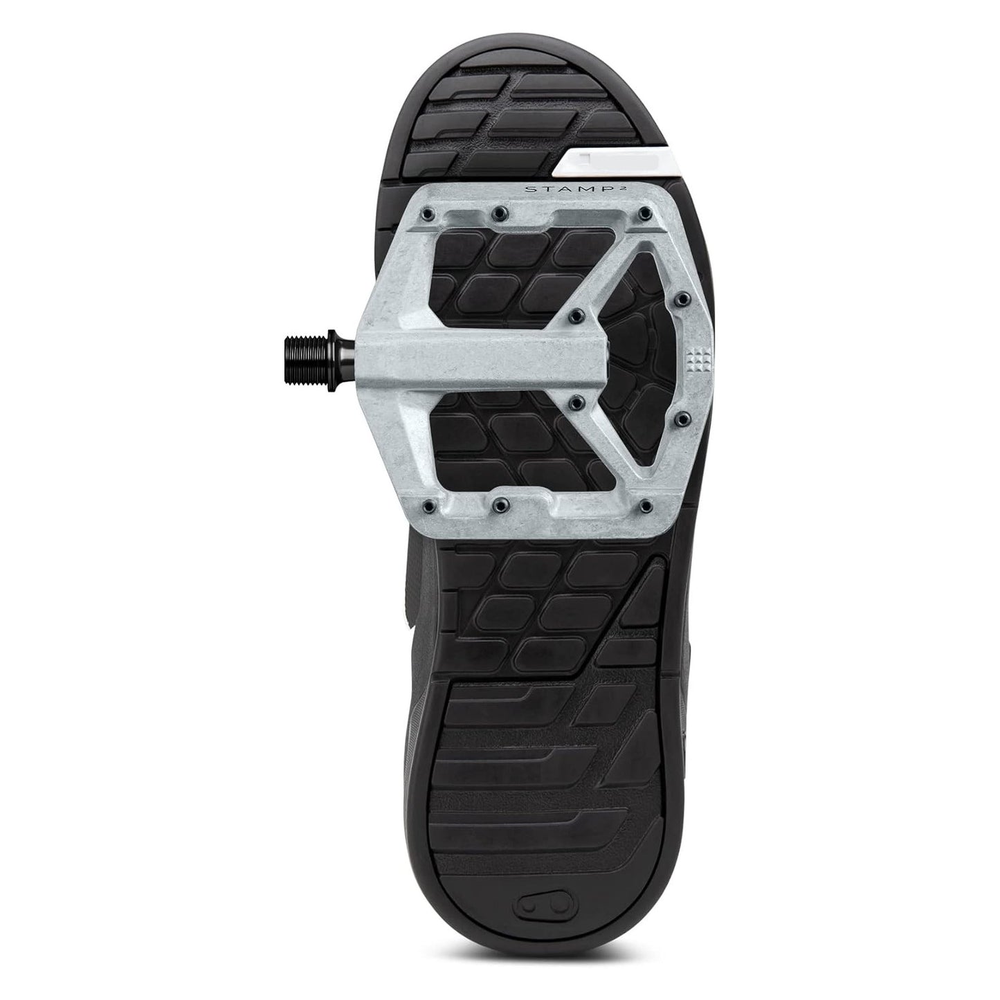 Crank Brothers Stamp 2 V2 Gen 2 Raw Large 9/16 Inch Platform Bike Pedals Alternate 3