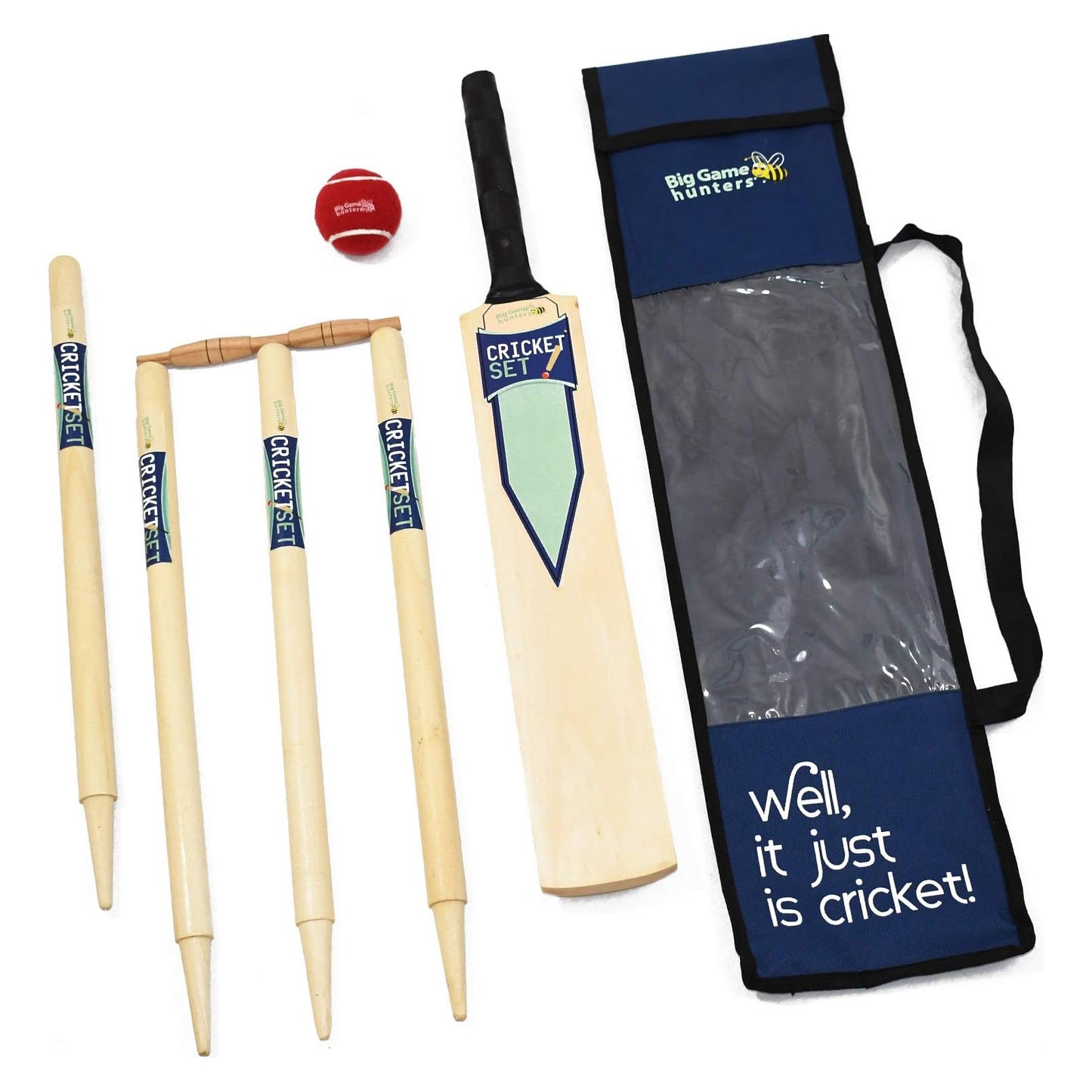 SDJ Sports Junior Cricket Bat Set