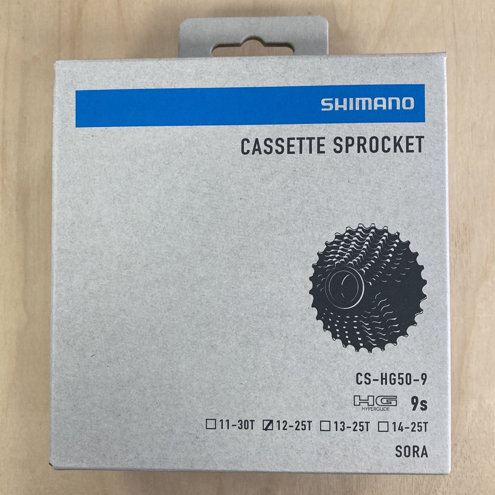 Shimano HG509225 9 Speed Bike Cassette 12-25T Alternate 1