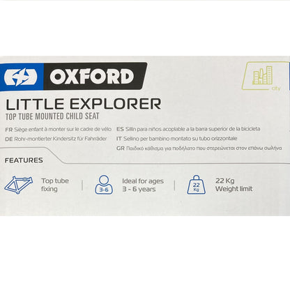 Oxford Little Explorer Cross Bar Top Tube Seat Bike Frame Mounted Child Seat Alternate 5