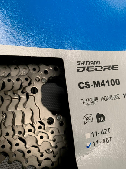 Shimano CS-M4100 Deore 11-46T 10 Speed Bike Cassette Alternate 4