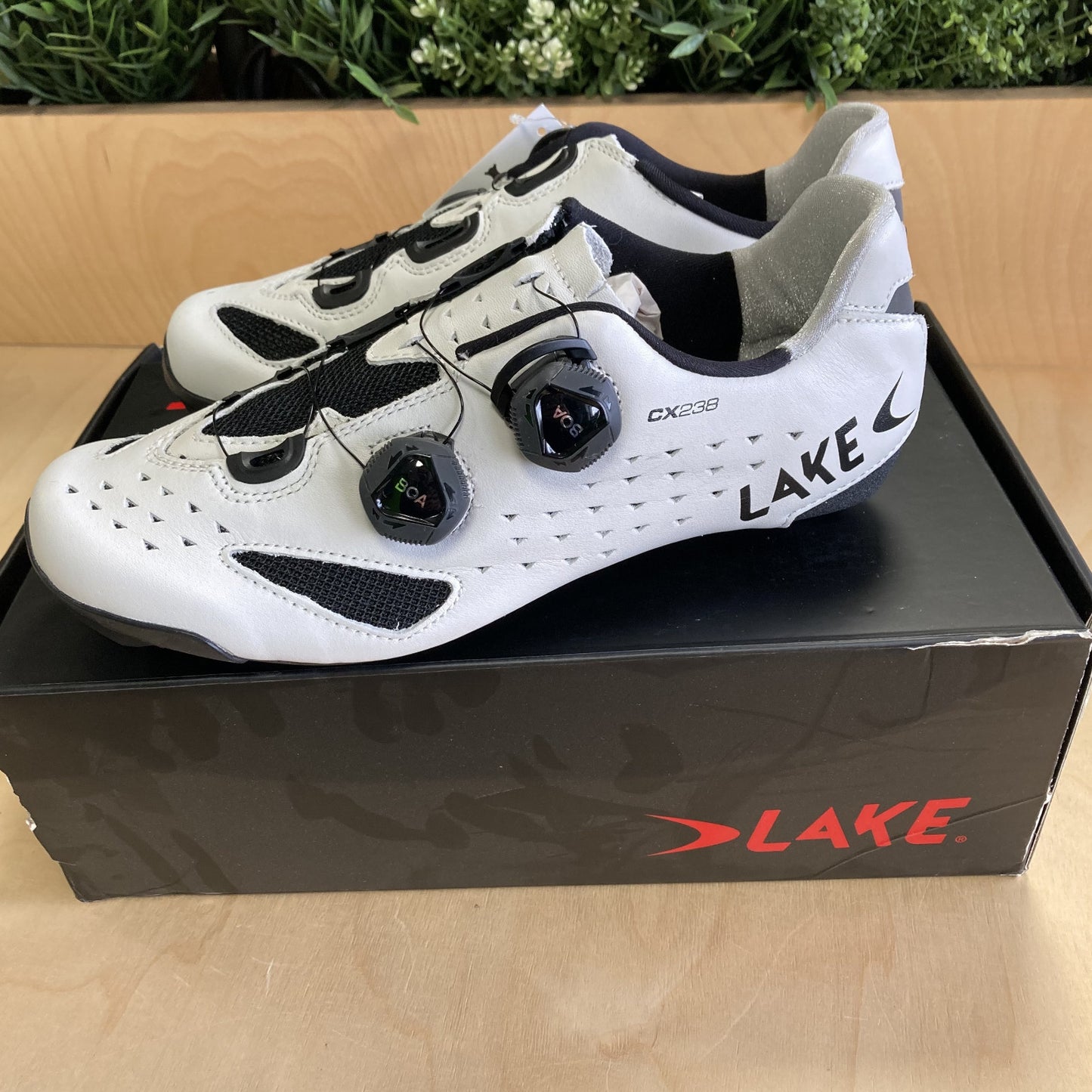 Lake CX238 Men's SPD Road Cycling Shoes White - EU 41 Alternate 3