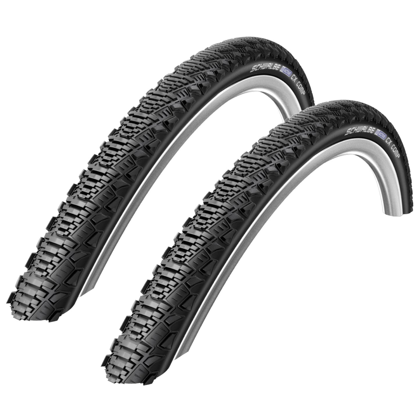 Schwalbe CX Comp 24 x 1.75 24 Inch Bike Tyre Pair of Tyres No Tubes