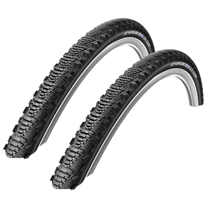 Schwalbe CX Comp 24 x 1.75 24 Inch Bike Tyre Pair of Tyres No Tubes