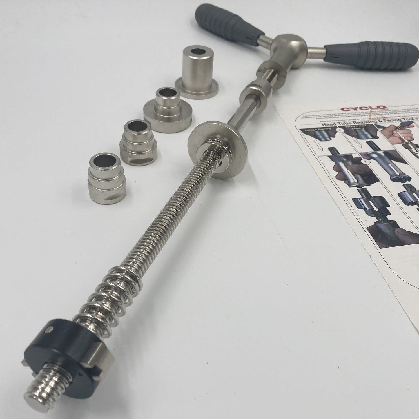 Cyclo Advanced Headtube Reamer and Facer Bike Headset Tool