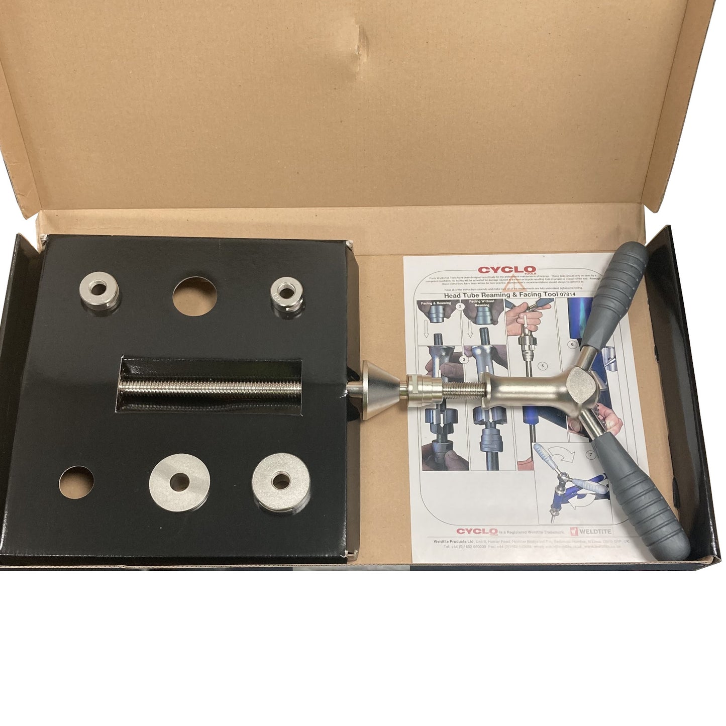 Cyclo Advanced Headtube Reamer and Facer Bike Headset Tool