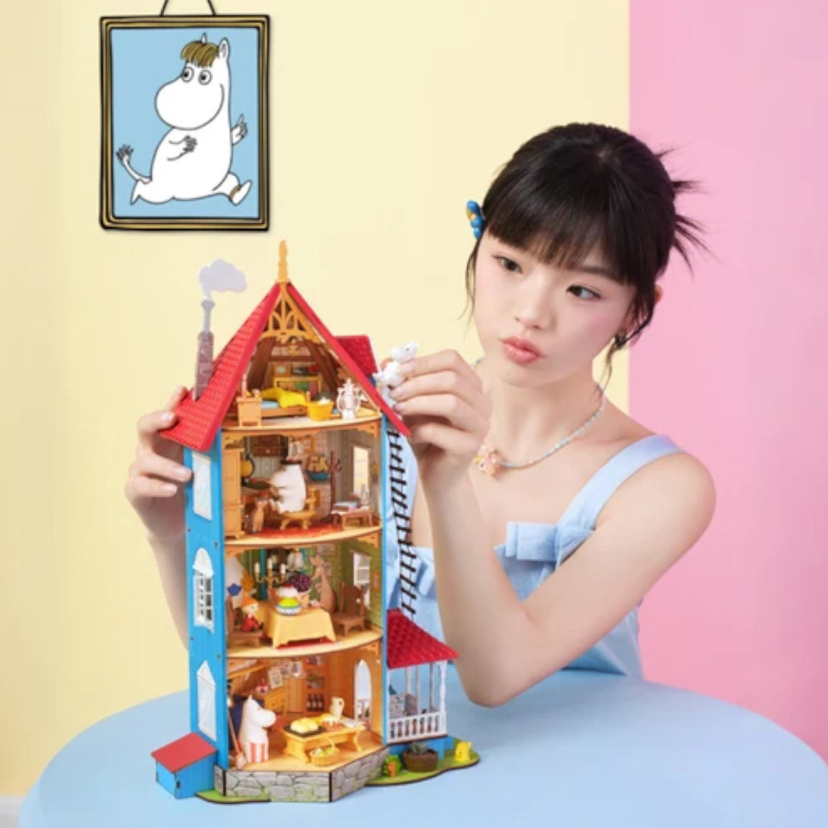 Rolife Moominhouse DIY Miniature House DA009 3D Puzzle Alternate 8
